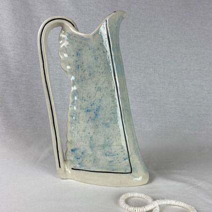 Handmade Unique Abstract Animal Shaped Ceramic Pitcher
